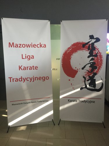 Karate Pruszków - X-baner