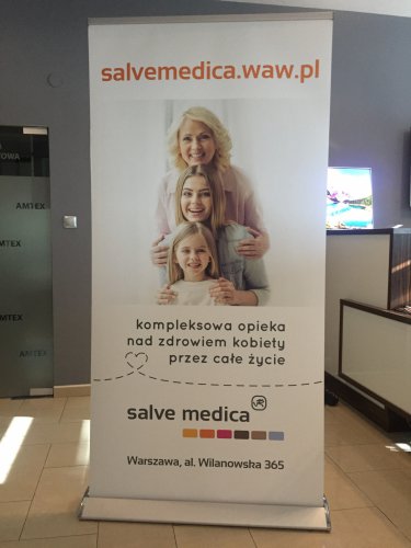 Salve Medica ® - Roll-up Lux Łezka 100x200cm