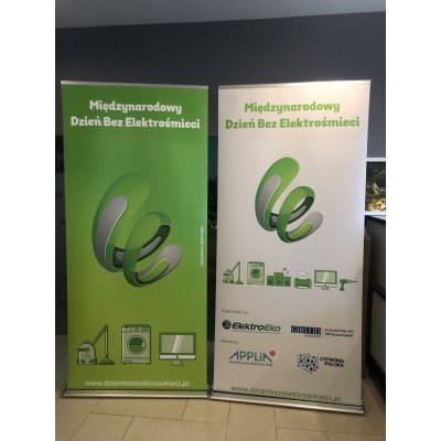 Roll-up LUX Międzynarodowy Dzień Bez Elektrośmieci