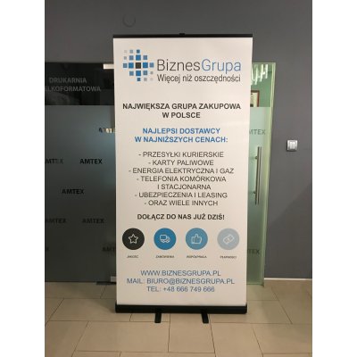 Biznes Grupa Roll-up Black