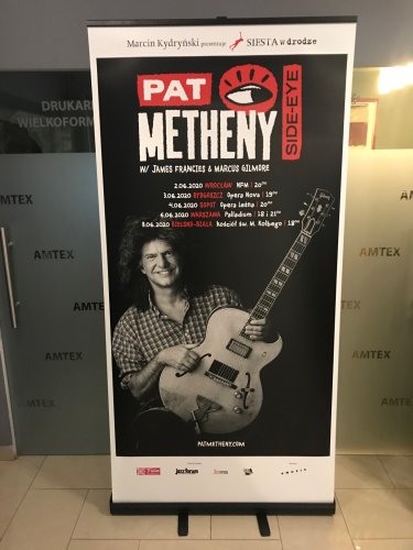 Pat Metheny Roll-up Black