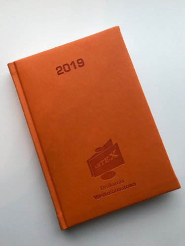 Kalendarz książkowy firmowy - AMTEX 2019