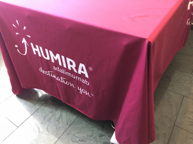 Obrus reklamowy - Humira