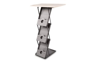 Trybunka - stojak na ulotki 2w1 - Concord